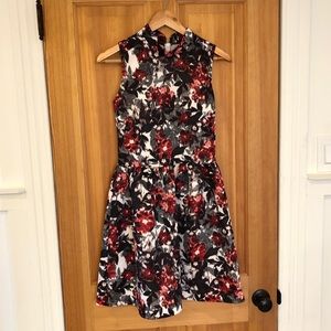 Lord & Taylor Fit and Flare Floral Dress